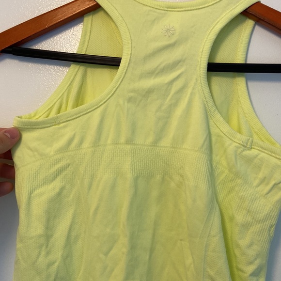 LIKE NEW ATHLETA GIRLS Yellow Tank Top Sz. L/12 - Picture 4 of 5
